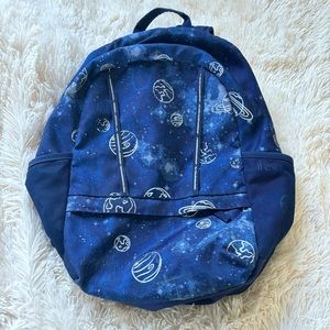 Lands End Blue Space Backpack